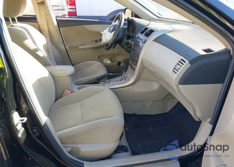 2011 Toyota Corolla Le z USA, uszkodzony, nr VIN 2T1BU4EE1BC687586